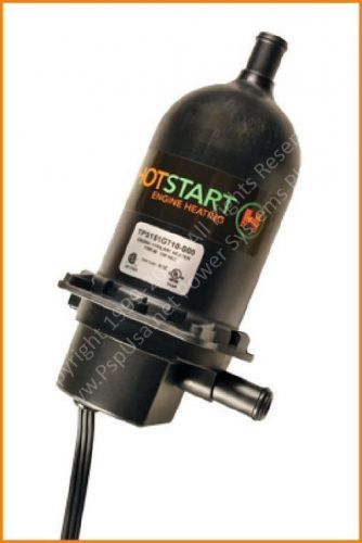 Hotstart engine block heater type 1000 watt 1000w 277 volt 277v option 100-120f for sale