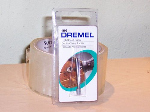 Dremel high speed cutter 1/8&#034; shank # 196 for sale