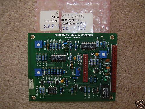 New m&amp;w systems 44-1001 pcb board resistivity 228-022-1720 for sale