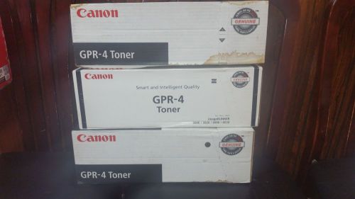 CANON GPR 4 LOT OF 3