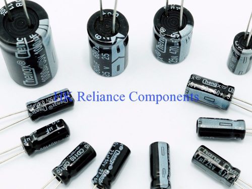 0.47uF to 1000uF Aluminum Electrolytic Capacitors 13 Values 200 pcs Kit 105°C