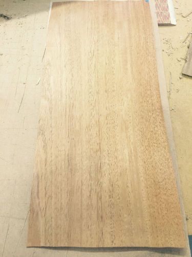 Mahogany wood veneer 8&#034; x 18&#034; no backer &#034;A&#034; grade quality