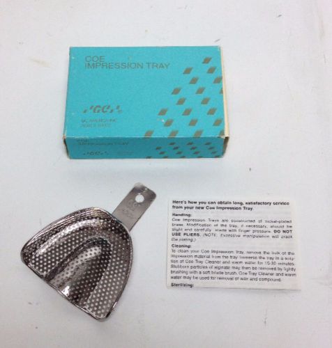 COE Perforated Dental Impression Tray with instructions 7340497