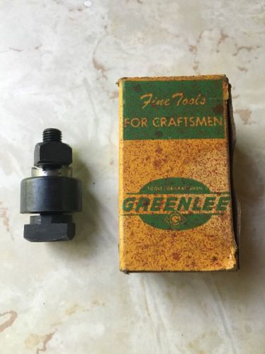 Vintage Greenlee 5/8&#034; (D-Shape) Radio Chassis Punch No. 733 In Box