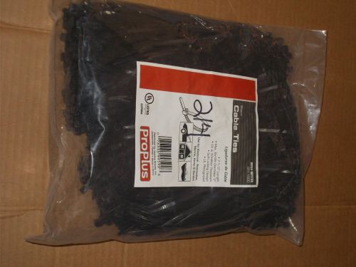 Pro Plus Cable Tie Pack of 1,000 7-1/2 Long