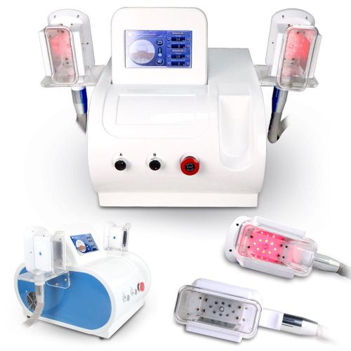 Dual Handle Frozen Fat Freezing Cool Suction Massage Fat Slimming 500W Device a1