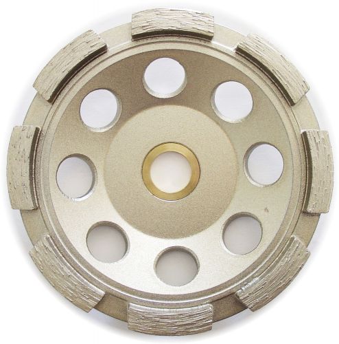4.5” Standard Single Row Concrete Diamond Grinding Cup Wheel for Angle Grinder