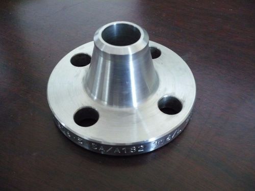 Flange, WN, RF, 316L, 1&#034;, 150#, SCH80