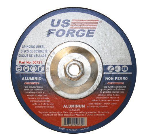 Us forge 721 grinding wheel masonry, 9-inch by 1/4-inch by 5/8-inch-11 for sale