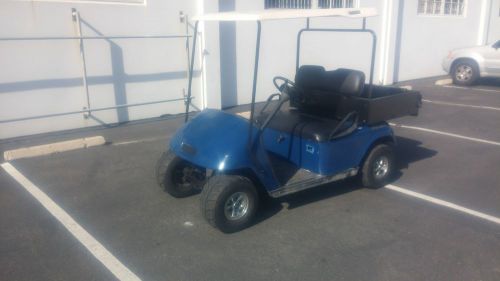 36v 36 volt blue ezgo industrial utility trunk bed box golf cart for sale