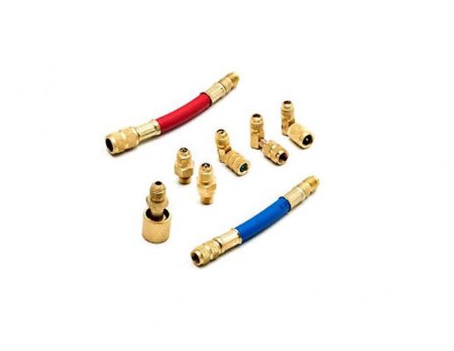 Auto a/c air conditioning refrigeration charging ac manifold adapte hoses set for sale