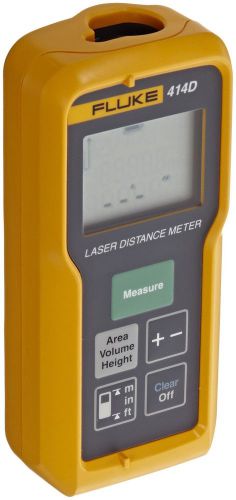 Fluke 414d laser distance meter ii class 50m range +/- 2mm accuracy for sale