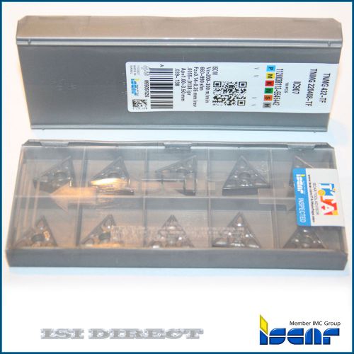 TNMG 432 TF IC907 ISCAR *** 10 INSERTS *** FACTORY PACK ***