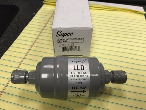 Refrigeration, filter drier, 1/4&#034; male flare sae  x 1/4&#034; male flare sae, lld-032 for sale
