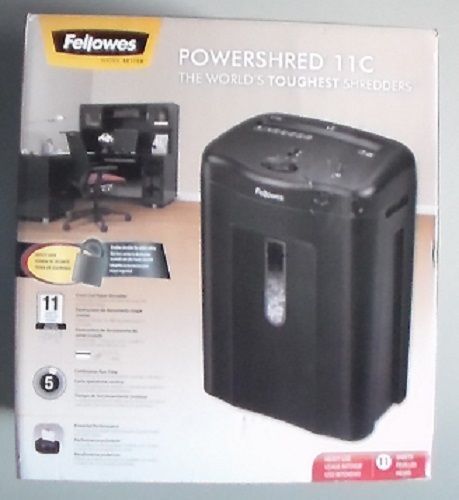 Fellowes Powershred 11C Cross-Cut Shredder - CRC43501