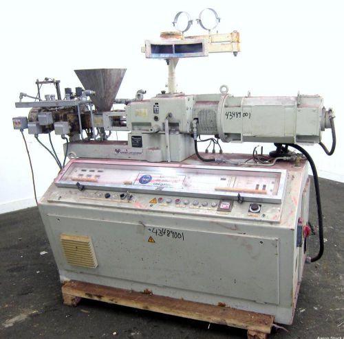 Used- Werner Pfleiderer 25mm Twin Screw Extruder, Type ZSK 25 P8.2 E-PULA. Co-Ro