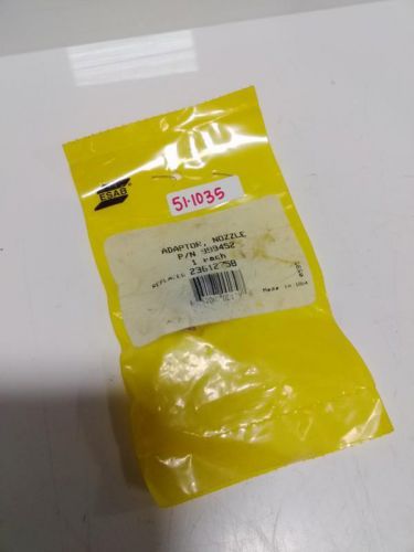 ESAB ADAPTOR NOZZLE.  QTY-1 999452 NIB