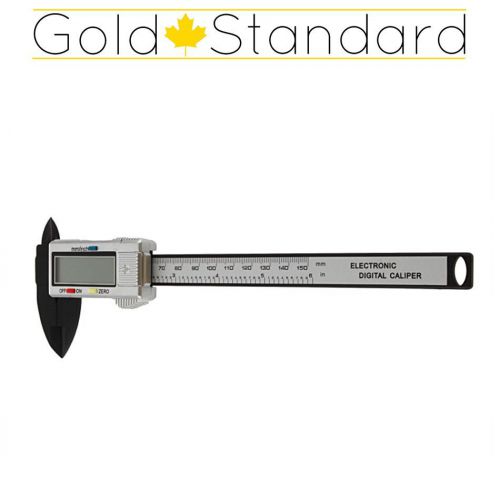 6 Inch (150mm) Digital Vernier Caliper for Electronic Measurement Precise Ruler