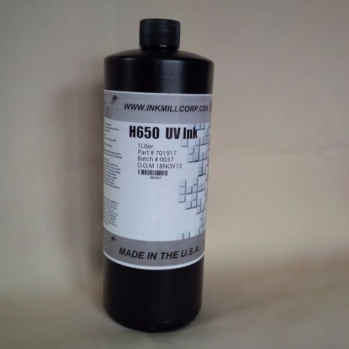 Rastek H650 Printer UV Ink - 1 ltr. WHITE (701917)