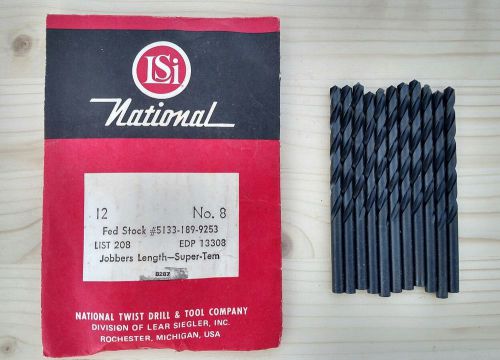 #8 High Speed Drill Bits