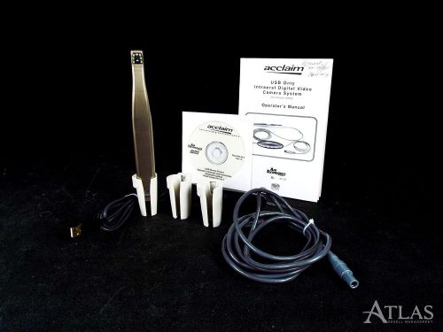 2011 Air Techniques Acclaim Dental Intraoral Camera w/ Driver Disk - For Parts