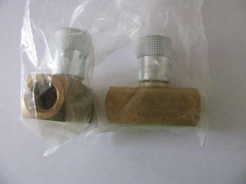 Lot of 2 new parker pn600b needle valve 3/8&#034; npt 2000psi 41ce make offer for sale