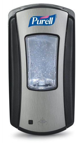 LOT OF 4 NEW Gojo  Purell Dispenser, LTX-12, Touch-Free, 1200mL,Chrome/Black