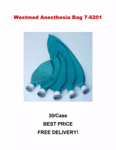 LOT of 30 Westmed Anesthesia Bag  NEOPRENE, NON LATEX 7-6201 FREE DELIVERY!