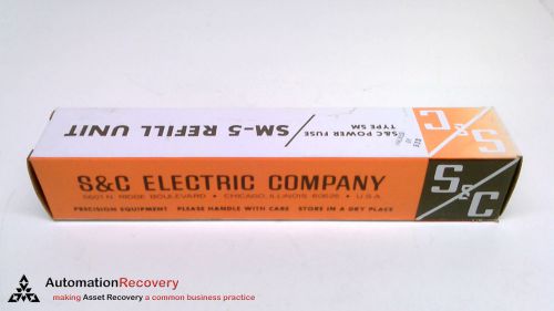 S&amp;C ELECTRIC COMPANY 132060R4 , TYPE SM-5 REFILL FUSE 14.4KV , 40E AMP,  #220958