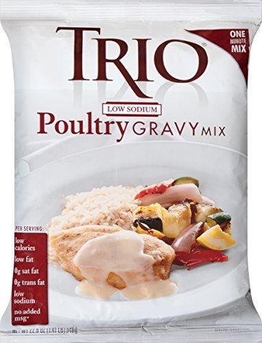 Trio low sodium gravy, poultry, 22.6-ounce for sale