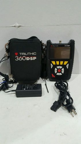 Trilithic 360 dsp docsis 3.0 home certification cable tv meter 360-dsp tested for sale