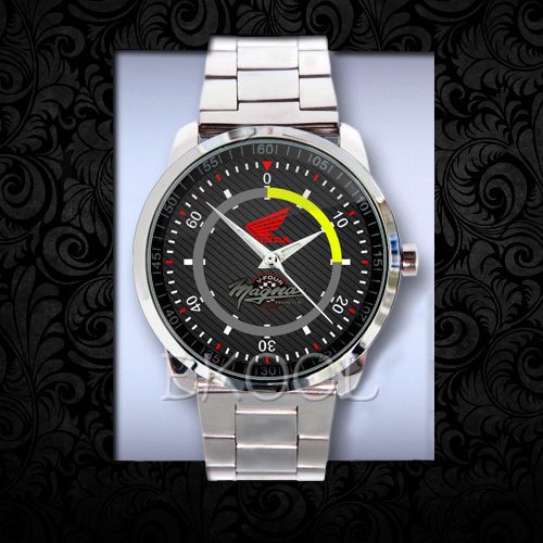 Honda magna vf 500 700 c v65 vff 750 motorcycle racing logo sport metal watch for sale