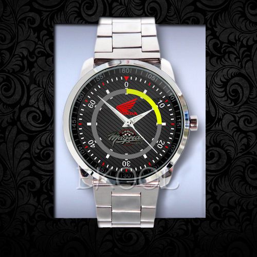 Honda Magna Vf 500 700 C V65 Vff 750 Motorcycle Racing Logo Sport Metal Watch