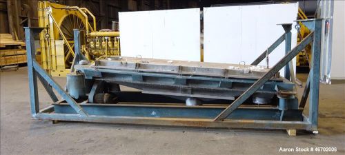 Used- Rotex Screener, Model 811ASS/SS, 304 Stainless Steel. Approximate 120&#034; x 4
