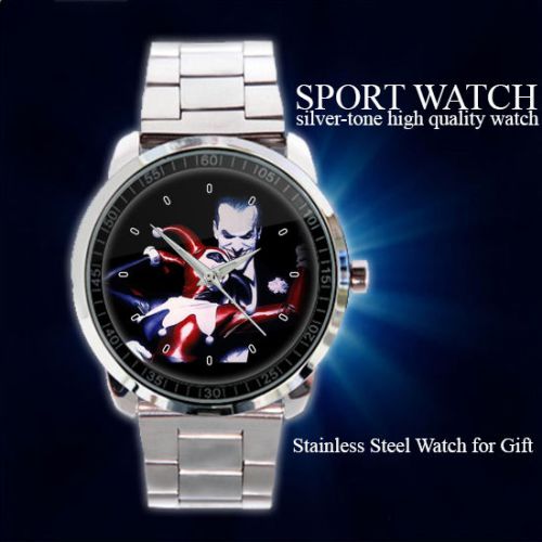 Harley Quinn And Joker Sport Metal Watch