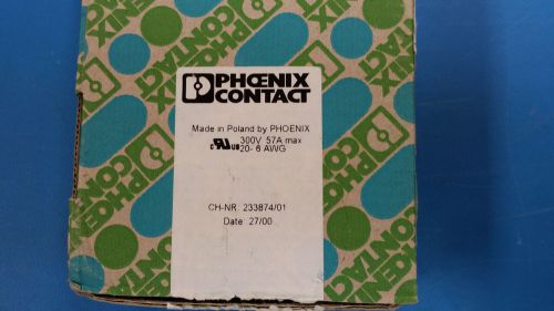 (2 pcs) 1706785 phoenix mkdsp10/2-10,16 terminal block connector for sale