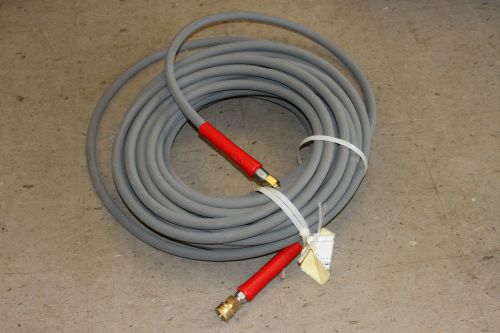 100&#039; Hot Water Pressure Washer Hose with Quick Connects 6000 PSI 3/8&#034;
