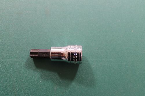 2 nos sk tool 45550 torx t50 3/8&#034; drive bit socket (wr.13b.e.8d) for sale
