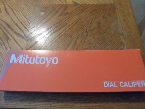 Mitutoyo 505-746 Dial Caliper, 0.1&#034; per Rev, 0-12&#034; Range, 0.001&#034; Accuracy