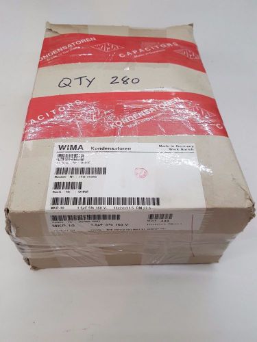 QTY (280) WIMA MKP10 1.5/160/5 1.5uF 160V 5% POLYPROPYLENE CAPACITOR