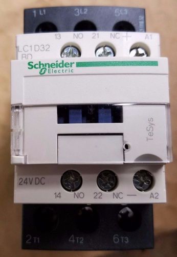 5 new schneider telemecanique contactor starter lc1d32 bd 24vdc 120v coil lxd1g7 for sale