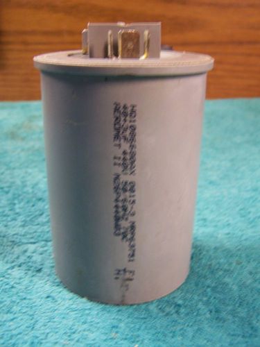 Heavy duty dual run capacitor 40+3 uf mfd 440 370 v round 2 3/8&#034; for sale