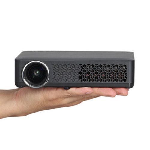 New dlp-800mw hd 1280*800 active shutter 3d android 4.2.2 wifi led projector for sale