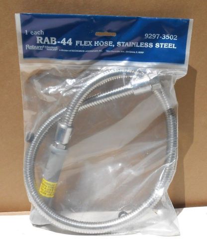Ecolab rab-44&#034; flex hose, stainless steel (made by t&amp;s brass) for sale