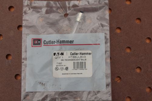 CUTLER HAMMER EATON HT8BULBV3 24V INCANDESCENT BULB T1507 SERIES A1