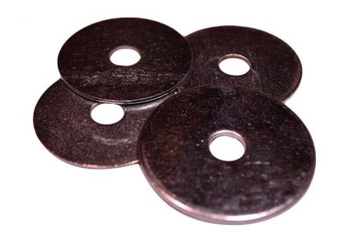Fender washer, zinc 3/8&#034; x 1 3/4&#034; (5 lbs - approx 131 pcs) for sale