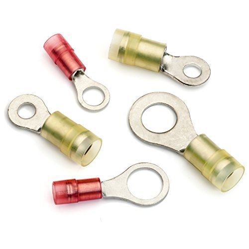 EWCS Ring Terminal Marine Grade - Nylon Insulated - Double Crimp - A81118 -