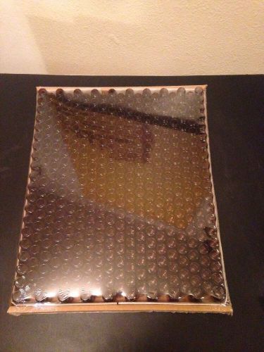 Pacific Vial Tray, Amber 15-425, 17x38mm 371 Count