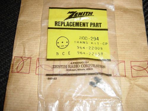 ZENITH 800-294 TRANSISTOR KIT-CP 964-22008, 964-22158 /