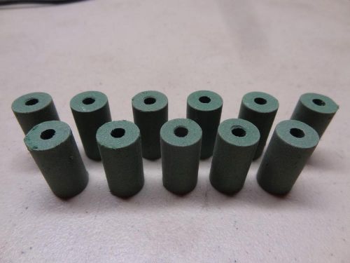 Set of 11 Pacific Silicone Carbide Abrasive Cylinders, 1&#034; x 1/2&#034;, EF, New - 0786